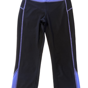 3 Pcs Leggings to include Xersion Black and Purple Fitted Leggings